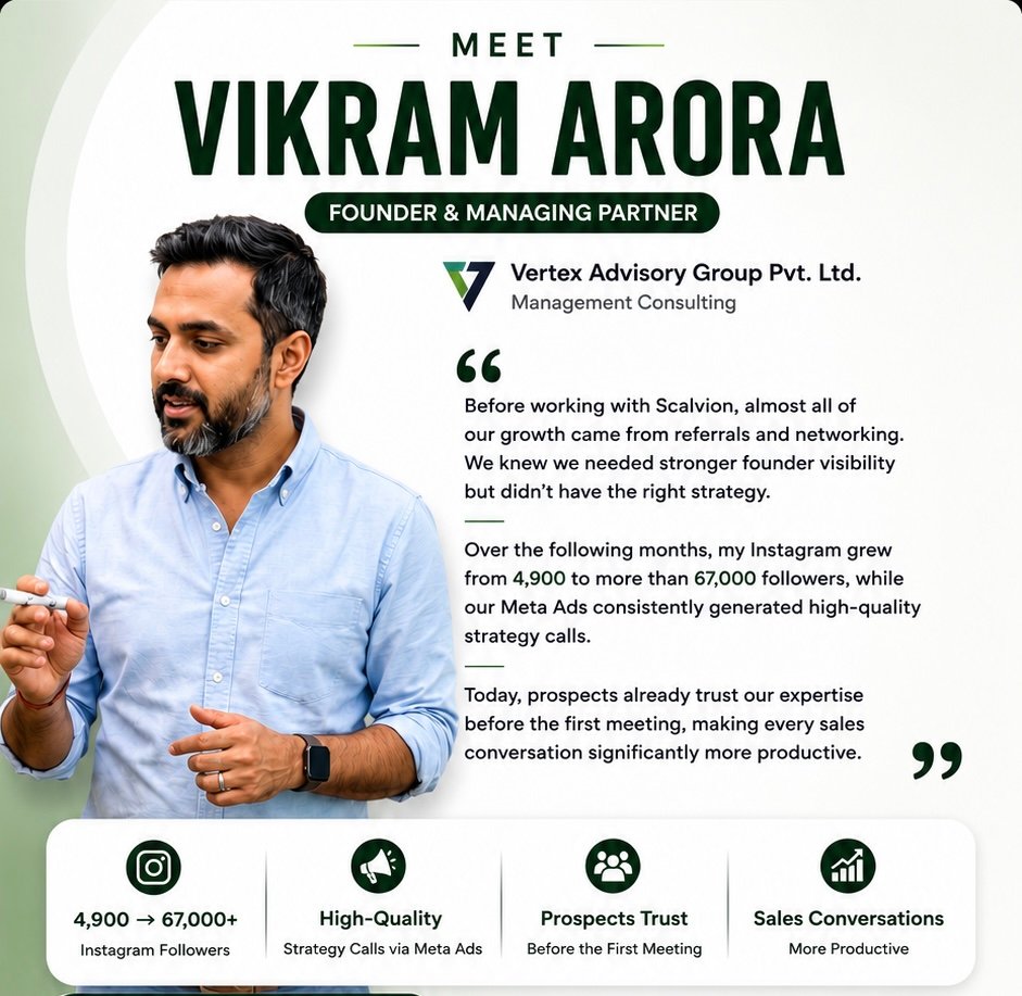 Testimonial from Vikram