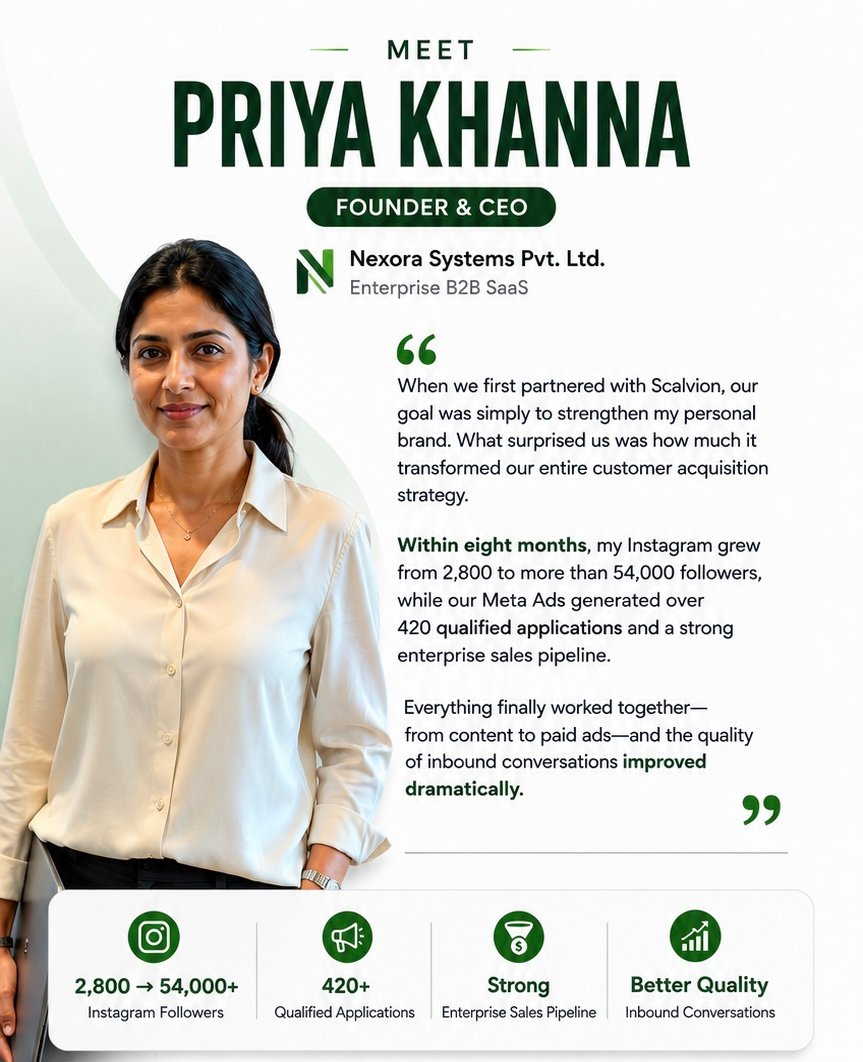 Testimonial from Priya