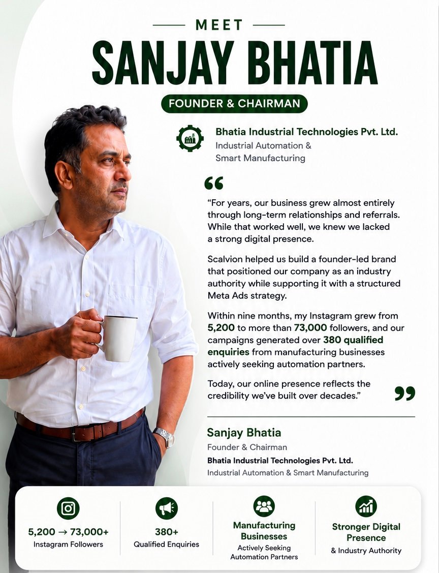 Testimonial from Sanjay